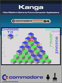 Box cover for Kanga on the Commodore 64.