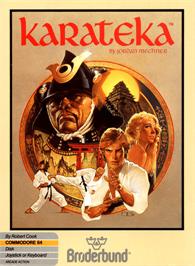 Box cover for Karateka on the Commodore 64.