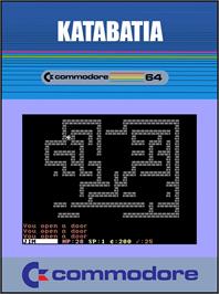 Box cover for Katabatia on the Commodore 64.