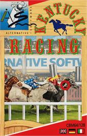 Box cover for Kentucky Racing on the Commodore 64.
