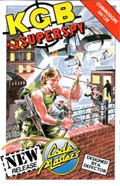 Box cover for Kgb Superspy on the Commodore 64.