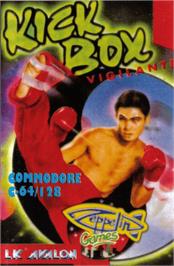 Box cover for Kick Box Vigilante on the Commodore 64.