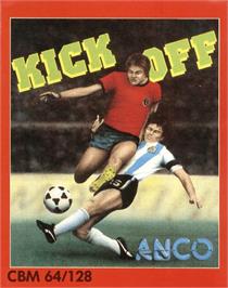 Box cover for Kick Off (Bubble Bus) on the Commodore 64.