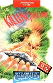 Box cover for Killing Machine on the Commodore 64.
