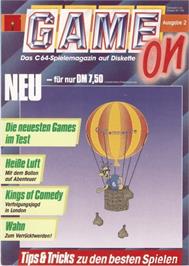 Box cover for Kings Of Comedy on the Commodore 64.