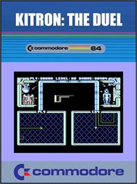 Box cover for Kitron - The Duel on the Commodore 64.