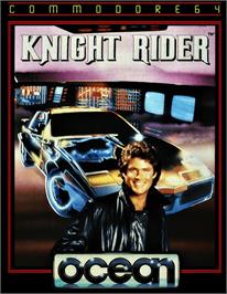 Box cover for Knight Rider (Ocean) on the Commodore 64.