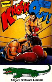 Box cover for Knockout (1985) on the Commodore 64.