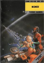 Box cover for Koko on the Commodore 64.