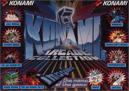 Box cover for Konami Arcade Collection on the Commodore 64.
