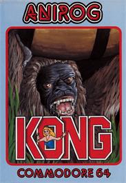 Box cover for Kong (Keypunch Software) on the Commodore 64.