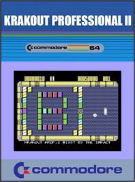 Box cover for Krakout Professional 2 on the Commodore 64.