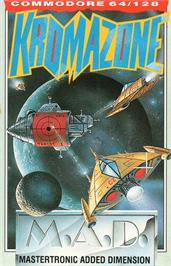 Box cover for Kromazone on the Commodore 64.