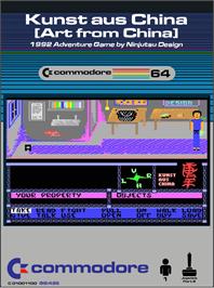 Box cover for Kunst Aus China on the Commodore 64.