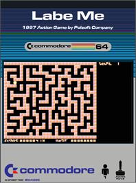 Box cover for Labe Me on the Commodore 64.