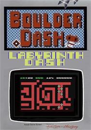 Box cover for Labyrinth Dash on the Commodore 64.