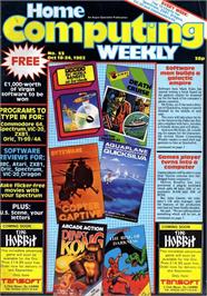 Box cover for Lander (Compute!) on the Commodore 64.