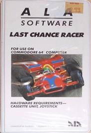 Box cover for Last Chance Racer on the Commodore 64.