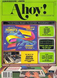 Box cover for Last Ninja, The (Ahoy!) on the Commodore 64.