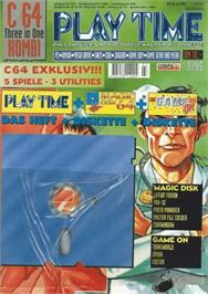 Box cover for Latent Fusion on the Commodore 64.