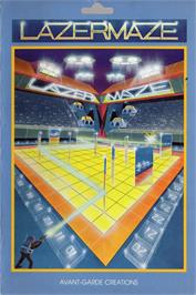Box cover for Lazer Maze (Avant-Garde) on the Commodore 64.