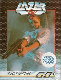 Box cover for Lazer Tag on the Commodore 64.
