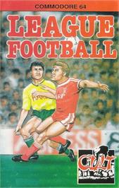 Box cover for League Football on the Commodore 64.