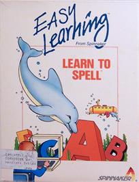 Box cover for Learn To Spell on the Commodore 64.