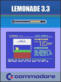 Box cover for Lemonade 3.3 on the Commodore 64.