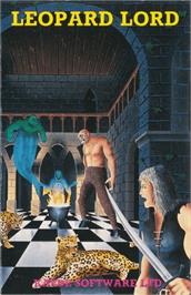 Box cover for Leopard Lord on the Commodore 64.
