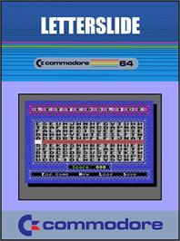 Box cover for Letterslide on the Commodore 64.
