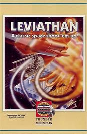 Box cover for Leviathan on the Commodore 64.