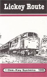 Box cover for Lickey Route on the Commodore 64.