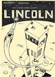 Box cover for Lincoln on the Commodore 64.