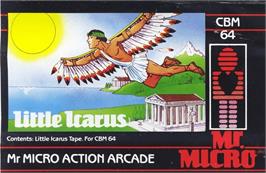 Box cover for Little Icarus on the Commodore 64.