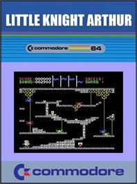 Box cover for Little Knight Arthur on the Commodore 64.