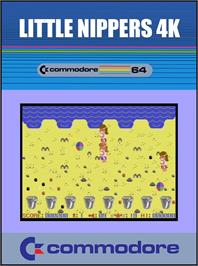 Box cover for Little Nippers 4K on the Commodore 64.