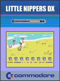 Box cover for Little Nippers DX on the Commodore 64.