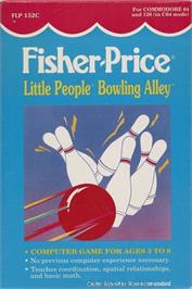 Box cover for Little People Bowling Alley on the Commodore 64.