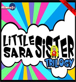 Box cover for Little Sara Sister Trilogy on the Commodore 64.