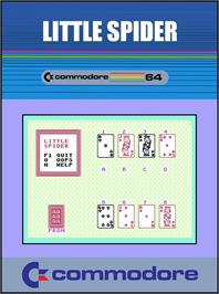 Box cover for Little Spider on the Commodore 64.
