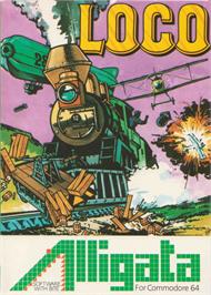 Box cover for Loco (Coplin Software) on the Commodore 64.