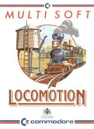 Box cover for Locomotion (Kingsoft) on the Commodore 64.