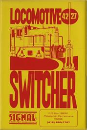 Box cover for Locomotive Switcher on the Commodore 64.