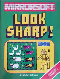 Box cover for Look Sharp! on the Commodore 64.
