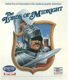 Box cover for Lords Of Midnight on the Commodore 64.
