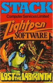 Box cover for Lost In The Labyrinth on the Commodore 64.