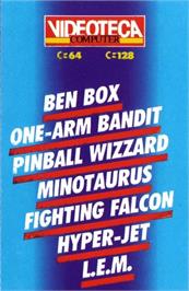 Box cover for Lunari on the Commodore 64.