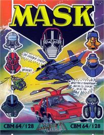 Box cover for MASK on the Commodore 64.