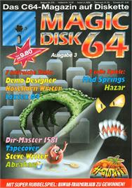 Box cover for Mad Springs on the Commodore 64.